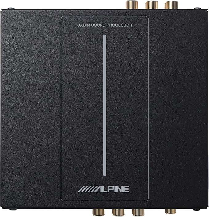 Alpine PXE-C60-60 Optim6 6-Channel Hi-Res Sound Processor with Automatic Sound Tuning