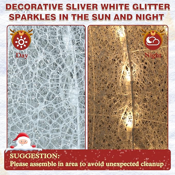 VEIKOU 5FT Snowman Outdoor Christmas Decorations, Lighted Snowman Christmas Decorations Outside, Outdoor Snowman with 90 LED Warm Lights, for Holiday Yard Indoor Porch Lawn