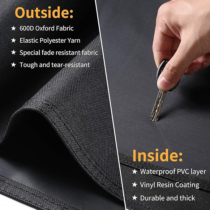 SUPJOYES Grill Cover for Traeger 34 & 780 Series, Heavy Duty Waterproof Wood Pellet BBQ Accessories for Traeger Pro 34 Smoker Grill