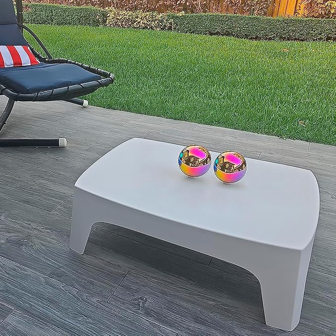 Nerien Gazing Ball, 3.9" Stainless Steel Garden Mirror Globe, Polished Ornament Sphere, Hollow Floating Reflective Hemisphere, Home Outdoor Pond Housewarming Swimming Pool Decoration, Rainbow, 2pcs