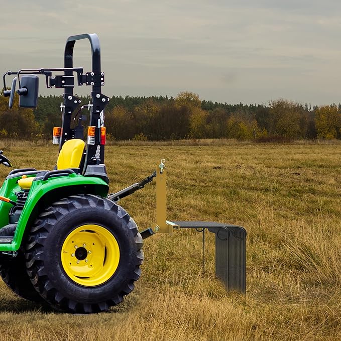 YITAMOTOR 60" Tow Behind Landscape Rake, 3 Point Quick Hitch Lawn Dethatcher Rakes with 26 Steel Tines for Category 1 Tractors, Heavy Duty Powder Coated Finish Tools for Leaves, Pine Needles, Straw