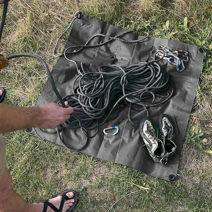 RENEGADE Industrial Cargo Tarp 3x3 ft – Heavy Duty, 6X Stronger, Waterproof, PFAS-Free – Trunk & Cargo Area Protection for Cars, SUVs & Crossovers