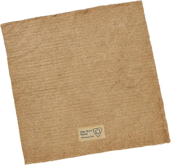 Urban Worm Blanket - Fits Any Worm Bin Bag, Subpod, & More - Keep Worms Dark, Moist, & Warm - (1)